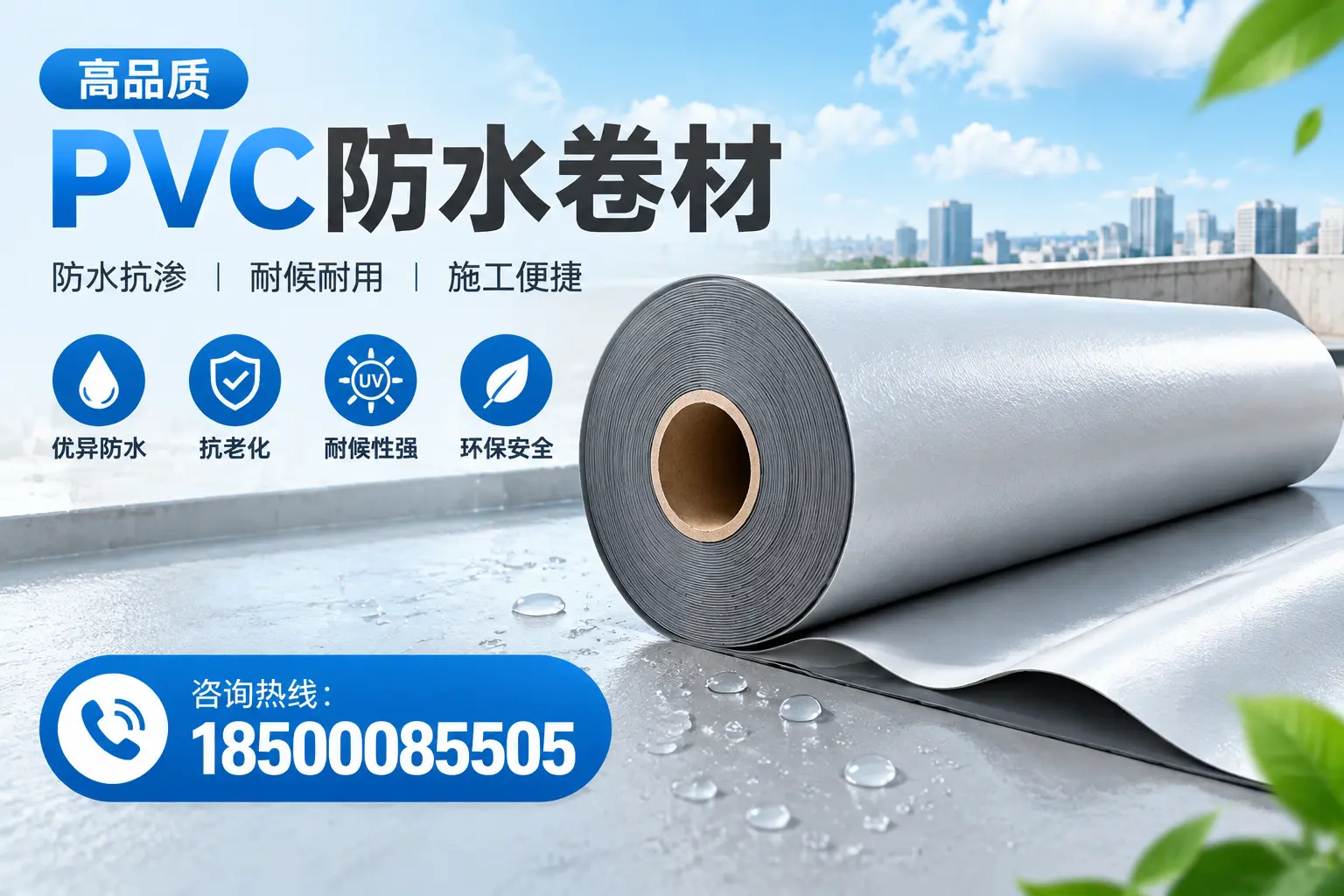 什么是pvc防水卷材?镇江消费者需了解的基础知识
